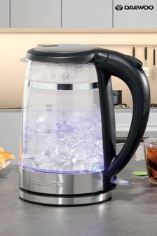 Daewoo Clear Eco Cool Touch 3KW 1.5L Glass Kettle