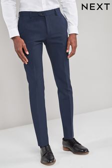 New Mens Super Skinny Slim Fit Designer Criminal Justice Stretch Trousers 