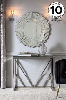Cailin Glass Console / Dressing Table