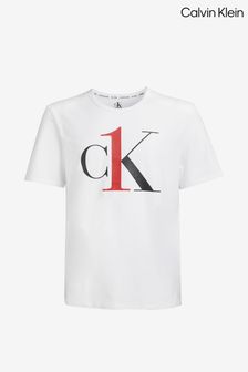 Calvin Klein White Loungewear T-Shirt (381017) | £28