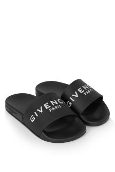 Givenchy Kids Boys Black  Sandals