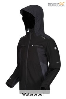 Regatta Black Junior Highton II Waterproof Jacket