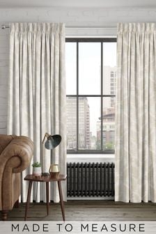 Champagne Natural Clarissa Made To Measure Curtains