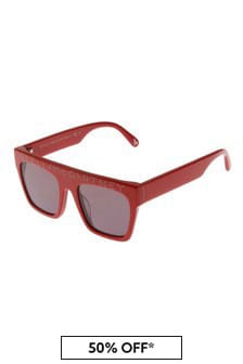 Stella McCartney Kids Red & Brown Sunglasses