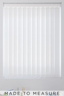 White Wave Texture Made To Measure Vertical Blind