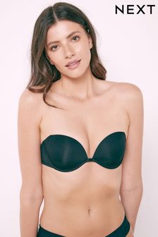 Black Clear Back Smoothing Strapless Bra (396118) | £16