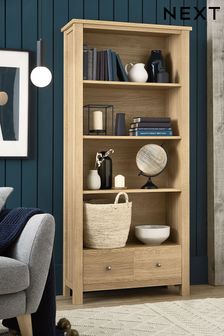 Natural Malvern Oak Effect Bookcase Shelf