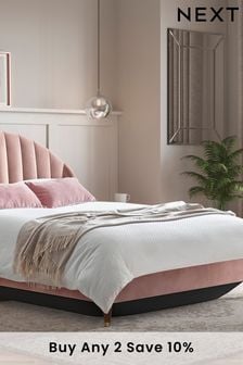 Stella Upholstered Ottoman Bed Frame