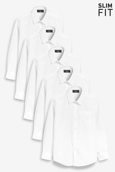 5 Pack Long Sleeve Shirts (3-17yrs)