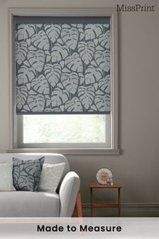 MissPrint Blue Guatemala Made To Measure Roller Blind