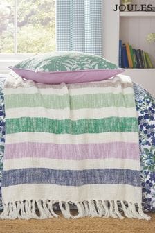 Joules Multi Beekeepers Cottage Stripe Throw