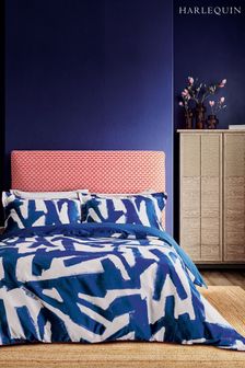 Harlequin Lapis Thicket Duvet Cover and Pillowcase Set