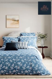 Bedeck of Belfast Chambray Zayda Duvet Cover and Pillowcase Set