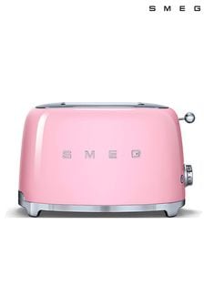 Smeg Pink 2 Slot Toaster