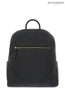 ladies black backpack