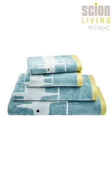 Scion Blue Mr Fox Towel