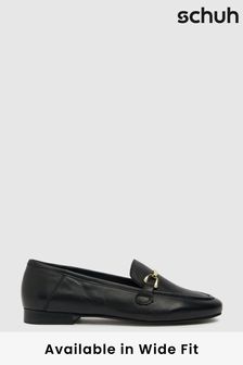 Schuh Liliane Leather Snaffle Black Loafers (435126) | £50