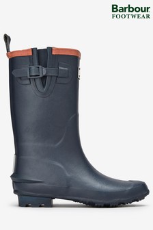 girls barbour wellies