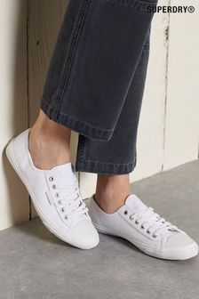 womens white superdry trainers