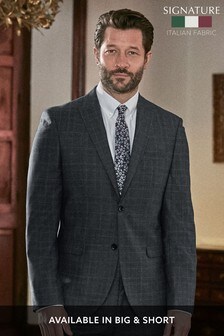 Marzotto Signature Check Suit: Jacket