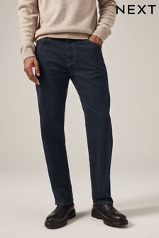 Mid Ink Blue Straight Coloured Stretch Jeans (438624) | £26