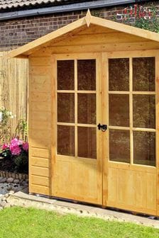 Lumley 7 ft x 5 ft Summerhouse Assembled By Shire