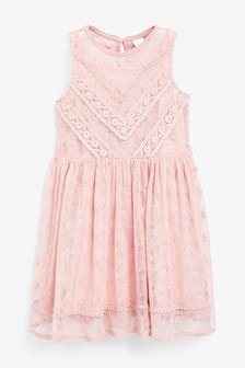 Next pink girls dress Clearance