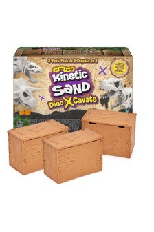 Kinetic Sand Dino X-Cavate 3 Pack Set