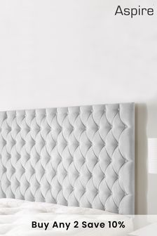 Aspire Furniture Silver Headboard