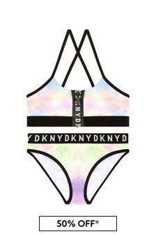 DKNY Girls Multicoloured Bikini