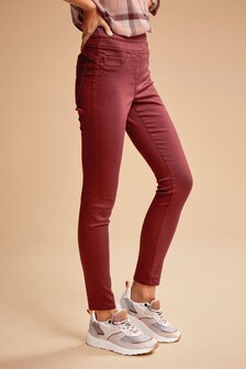red jeggings next