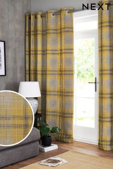Yellow Curtains Blinds Yellow Blackout Lined Curtains