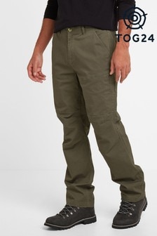 Tog 24 Green Reighton Mens Tech Long Walking Trousers