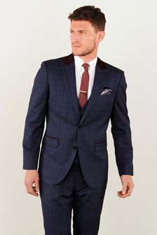 Tailored Fit Check Suit