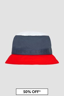 Tommy Hilfiger Boys Navy Cotton Hat