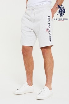 U.S. Polo Assn. Grey Uspa Sport Shorts
