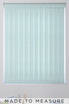 Teal Blue Abstract Texture Made To Measure Vertical Blind