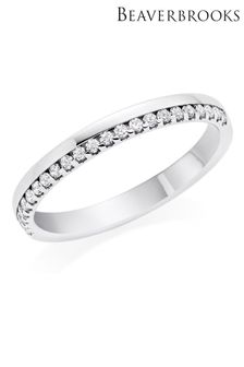Beaverbrooks Platinum Diamond Wedding Ring