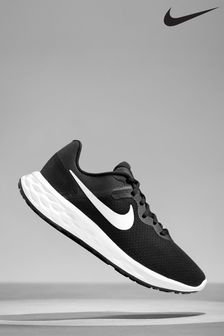 Nike Black Revolution 6 Running Trainers (478105) | £55