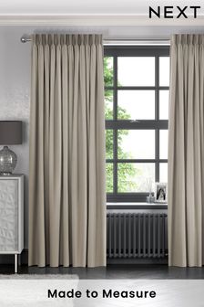 Truffle Natural Imogen Made To Measure Curtains (479254) | £100