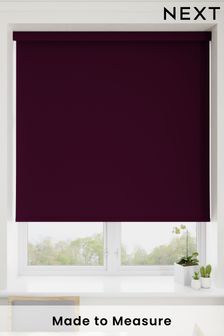 Mulberry Purple Haig Made To Measure Blackout Roller Blind