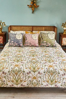The Chateau by Angel Strawbridge Cream Potagerie Cotton Duvet Cover and Pillowcase Set (480363) | £49 - £91