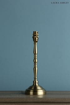 Antique Brass Corey Candlestick Table Lamp Base