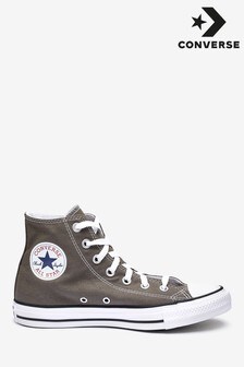 grey converse trainers womens