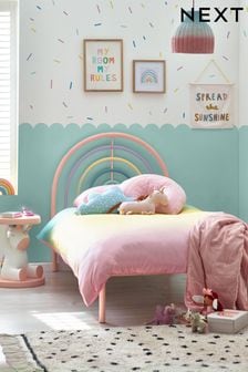 Rainbow Kids Magical Ombré Glitter Duvet Cover And Pillowcase Set (484146) | £28 - £38