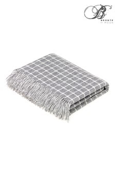 Bronte by Moon Grey Athens Merino Lambswool Throw