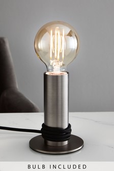 Pewter Grey Rae Table Lamp