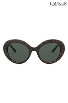 Ralph Lauren Tortoiseshell Arm Detail Sunglasses