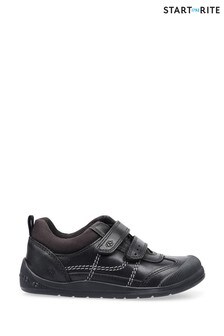 Start-Rite Tickle Black Leather Shoes Standard Fit