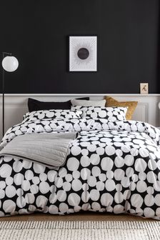 Black Bedding Sets, Black Patterned Duvet Cover